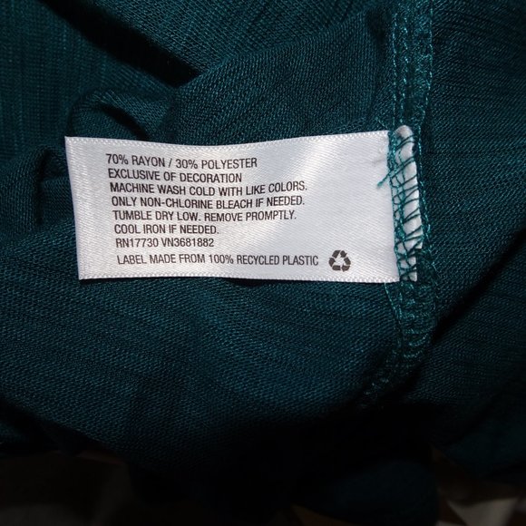 Ava & Viv Blouse with Lacing - Picture 5 of 5